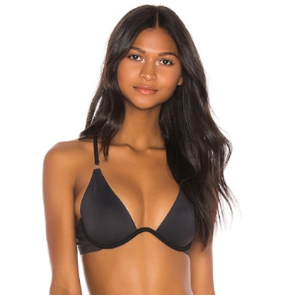 Free People Intimately Ari Underwire Bra Black